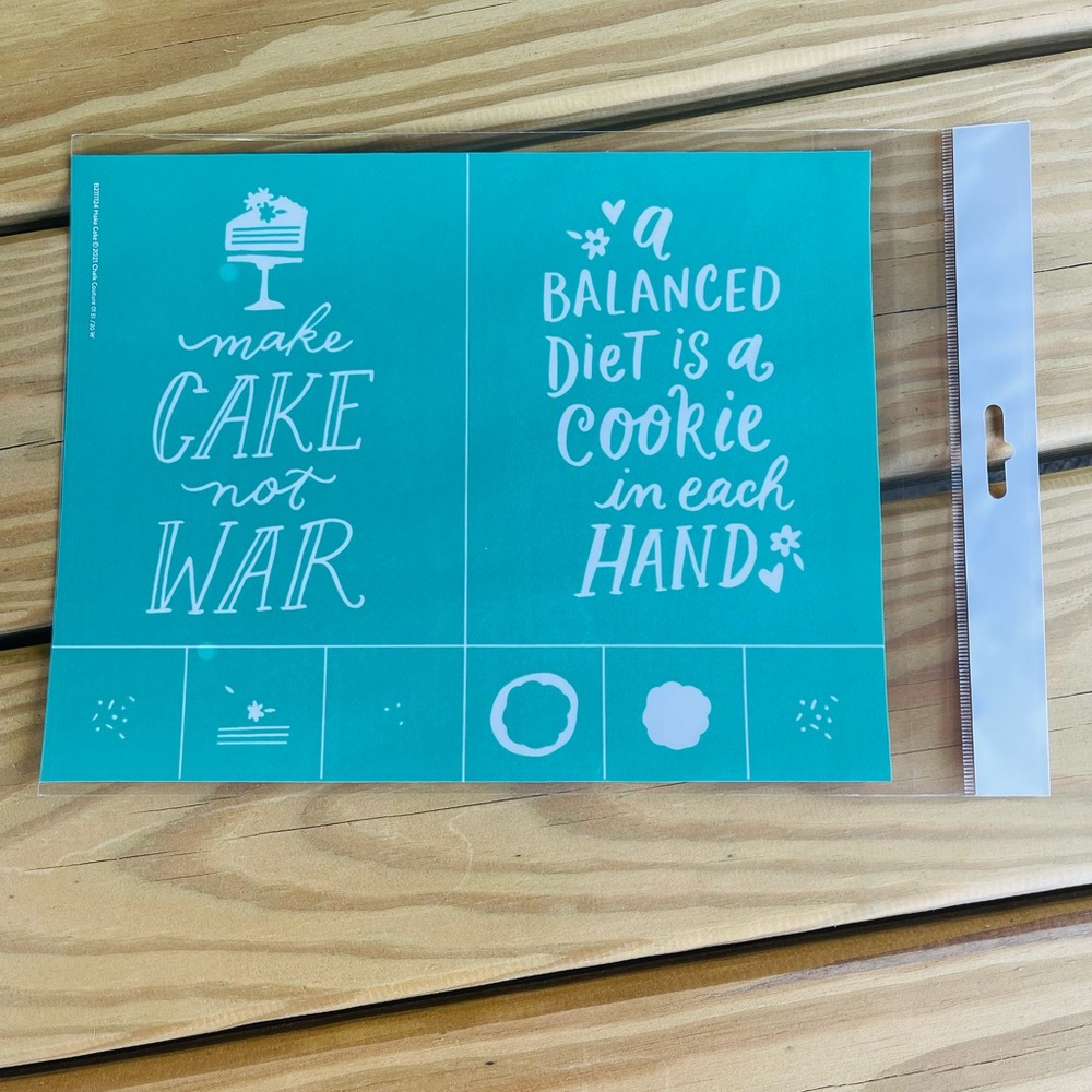 (**Bundle to Save) *New* Chalk Couture Silk Screen Transfer